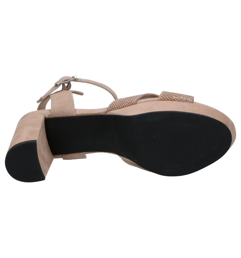 River Woods Alba Beige Sandalen in nubuck (271168)