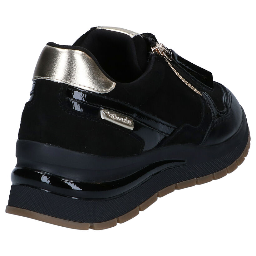 Tamaris Baskets casual en Noir en daim (293913)