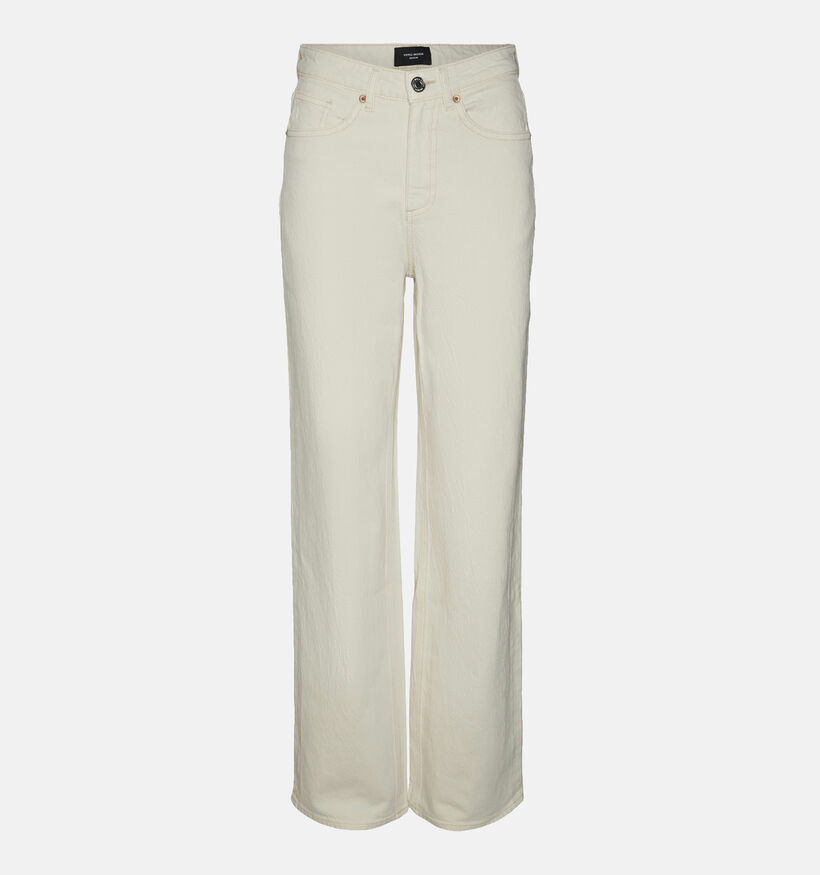 Vero Moda Tessa Beige Wide leg jeans L32 voor dames (352119)