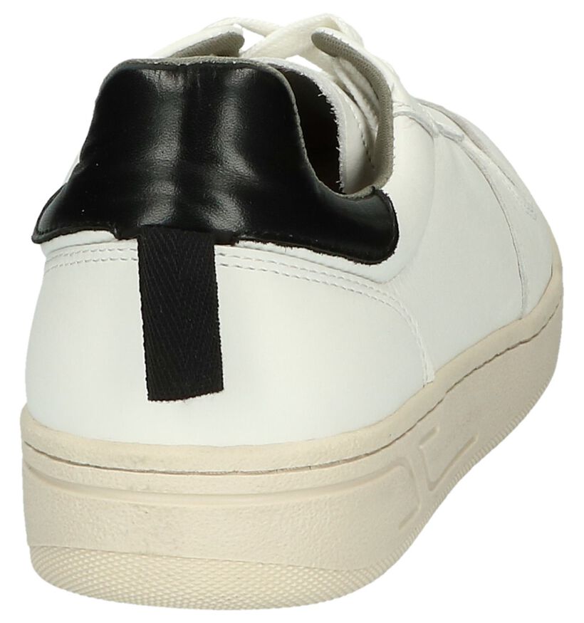 Borgo Sport Chaussures à lacets en Blanc en cuir (238994)