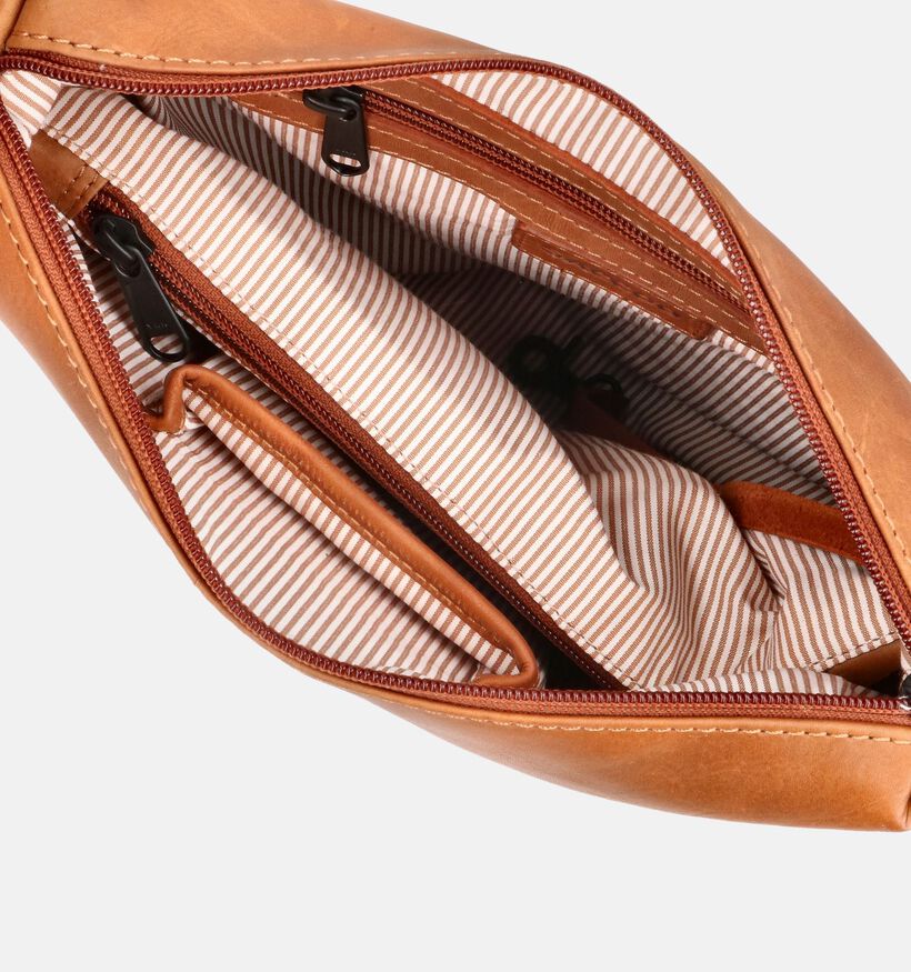 Saccoo Tufara Cognac Crossbody Tas voor dames (375161)