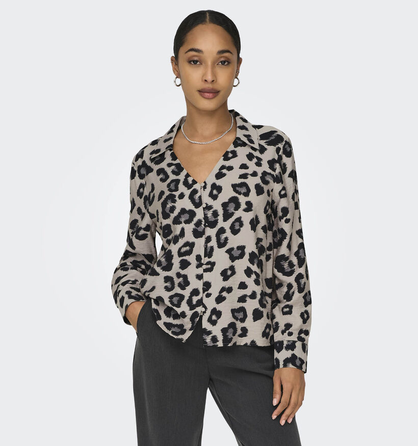 JDY Caroline Grijze Blouse voor dames (346426)