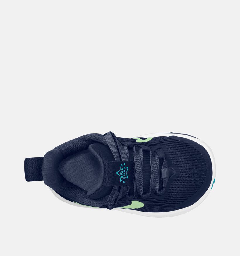 Nike Star Runner Blauwe Sneakers voor jongens, meisjes (357356)