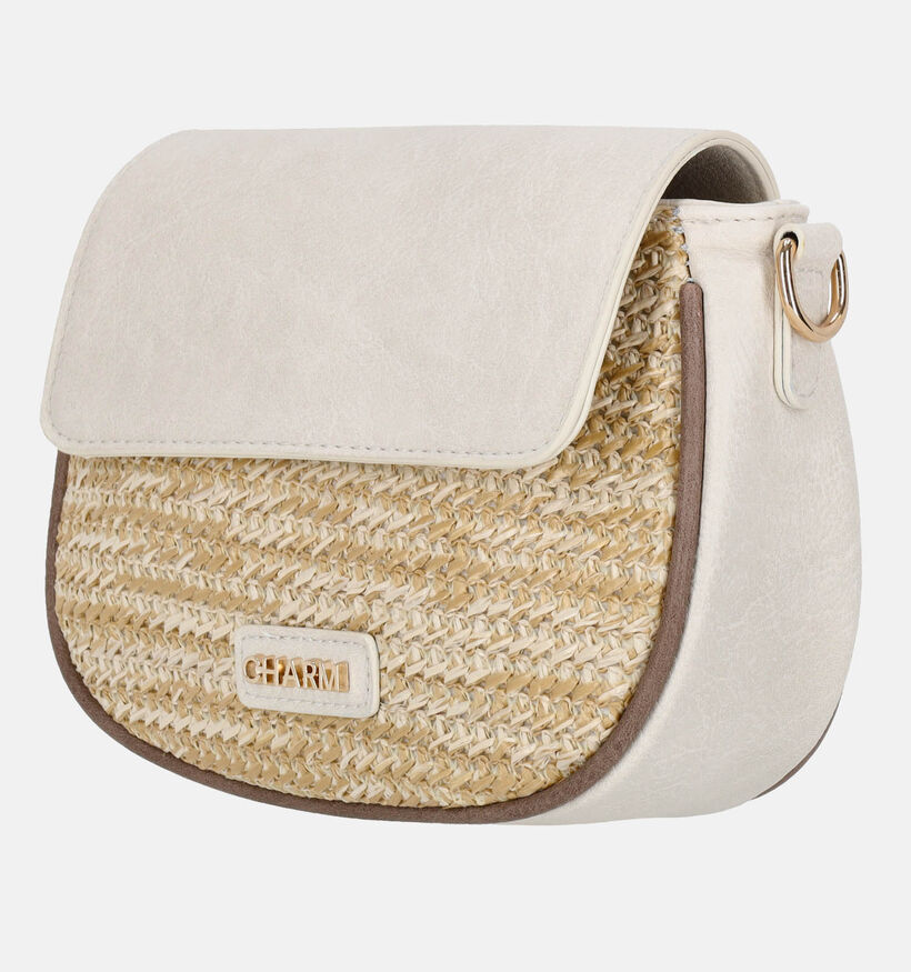 Charm London Beige Crossbody tas voor dames (343416)