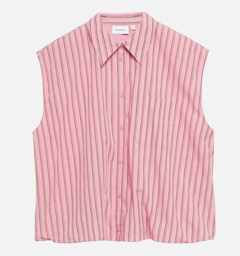 comma Roze Blouse voor dames (375079)