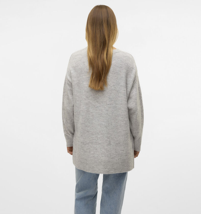 Vero Moda Filuca Grijze Lange trui voor dames (344891)