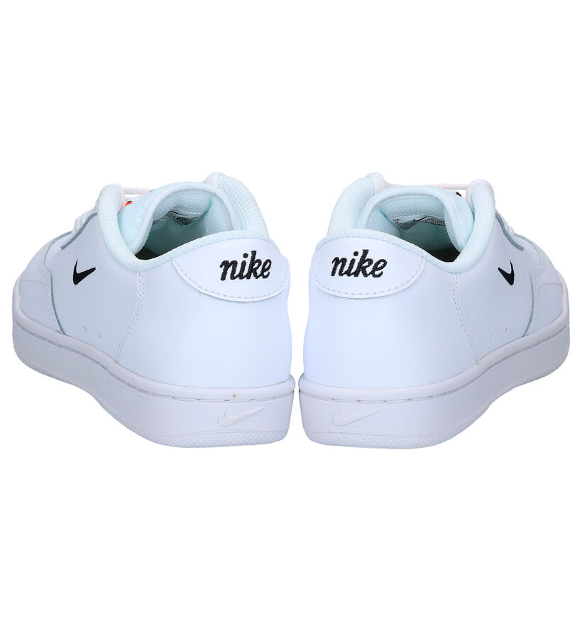 Nike Court Vintage Baskets en Blanc en cuir (277463)