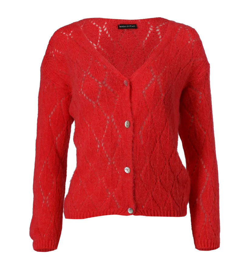 Dolce C. Rode Cardigan (281204)
