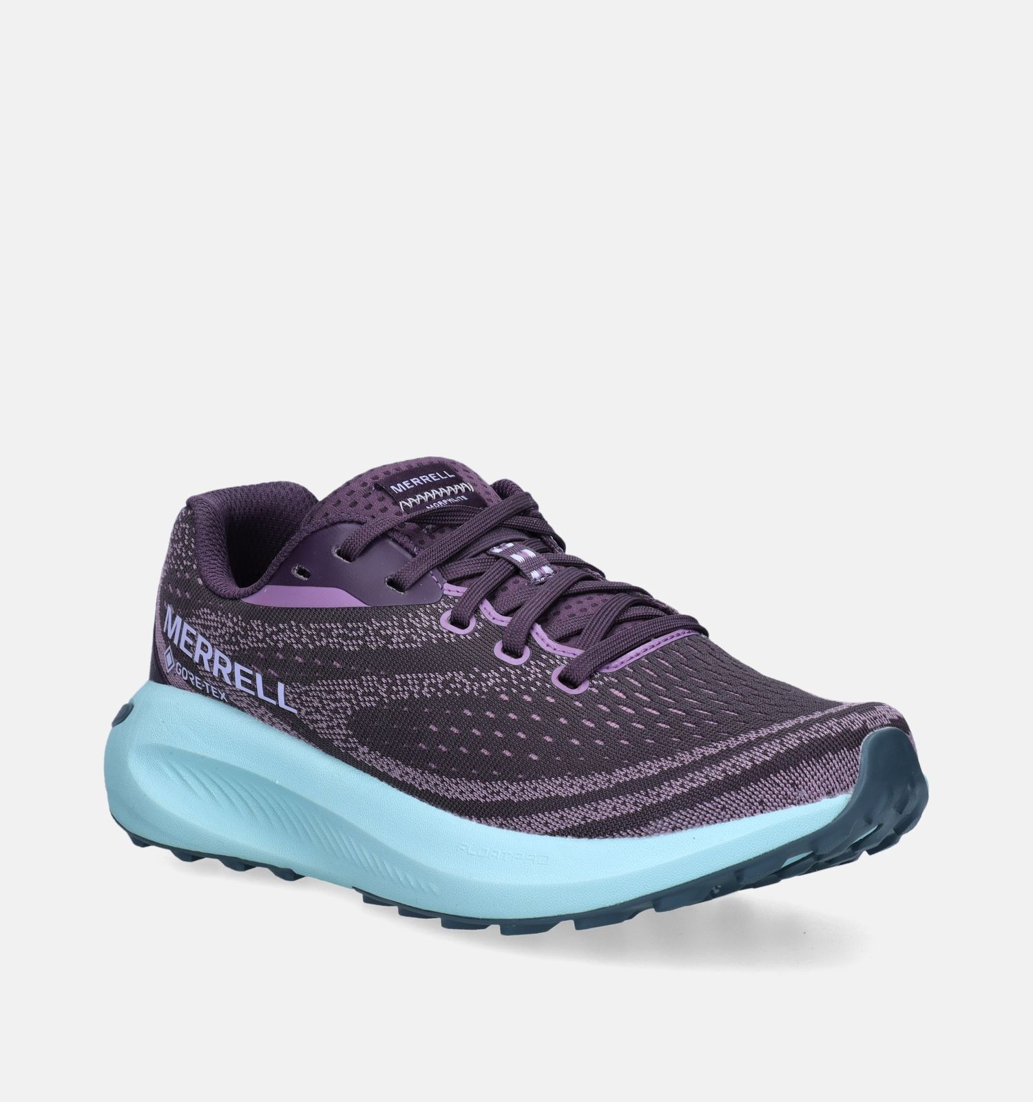 Merrell Morphlite GTX Paarse Loopschoenen Dames Outdoorschoenen Online op TORFS.BE