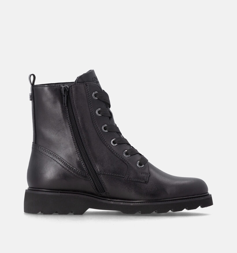 Remonte Boots &agrave; lacets en Noir pour femmes (379867) - pour semelles orthop&eacute;diques
