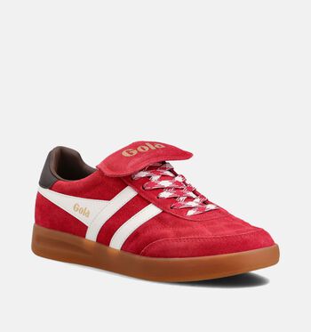 Gola Low Baskets Black/Off White/Coral/Gum/Dark Brown/Air/Pollen/Gum/RW -Red/Off White/Dark Brown/Gum