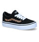 Vans Ward Zwarte Sneakers in daim (293992)
