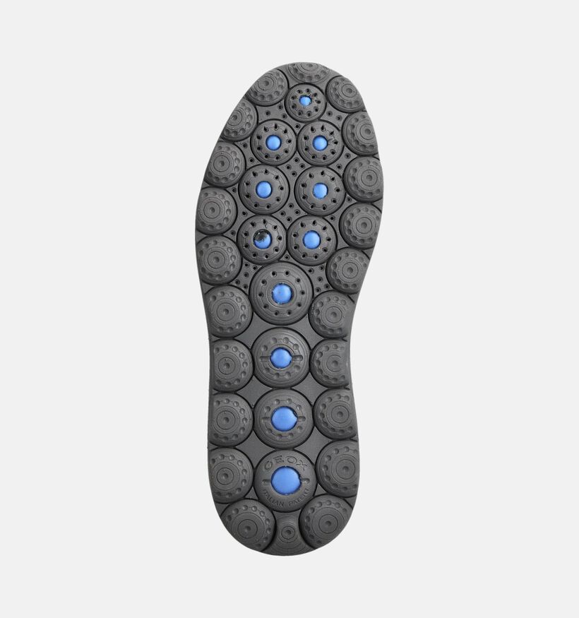 Geox Spherica Plus Donkerbruine Sneakers voor heren (360118) - geschikt voor steunzolen