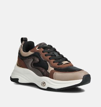 Mexx Baskets Noir/Marron