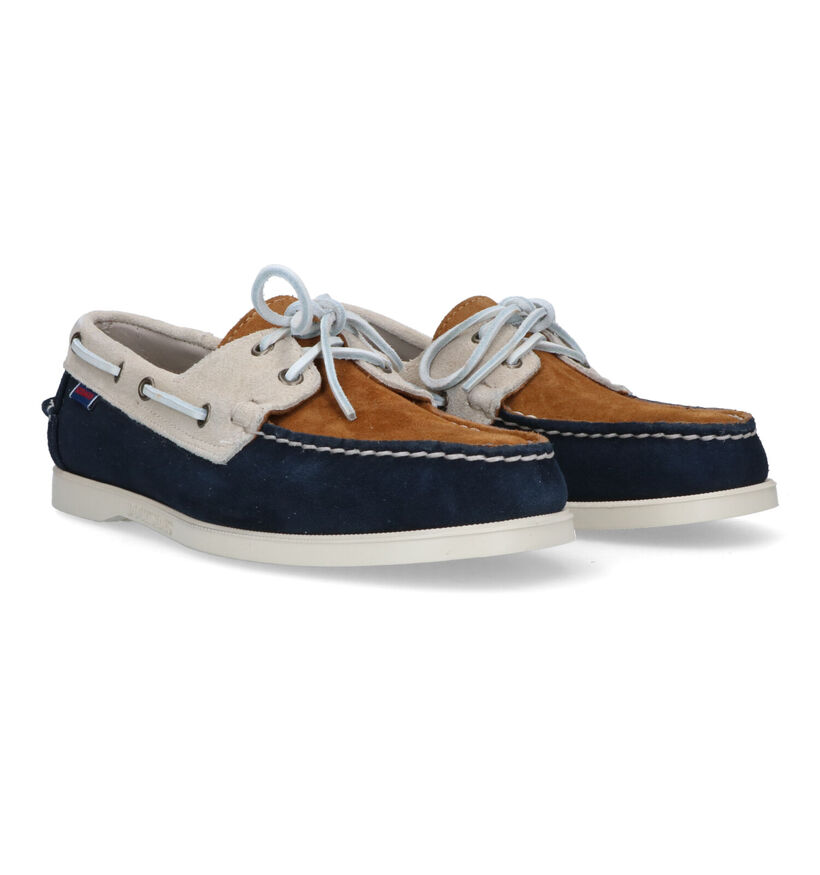 Sebago Dockside Portland Flesh Out Kaki Bootschoenen voor heren (336839)