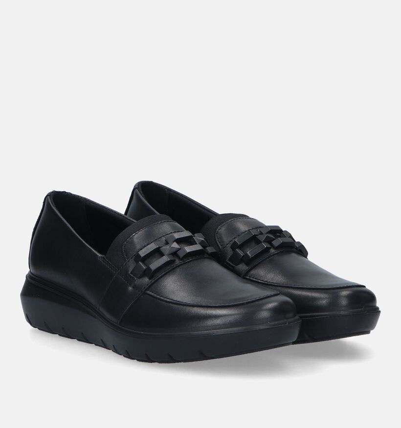 Hush Puppies Iode Mocassins en Noir pour femmes (330848)