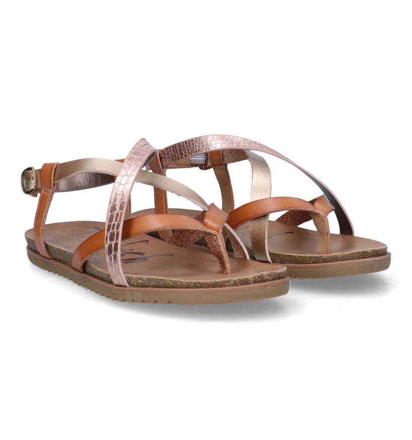 Blowfish Malibu Mirenda Rose Gold Sandalen voor dames (322137)