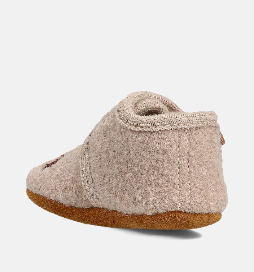 En Fant Pantoufles pour bébé en Beige pour filles (360221)