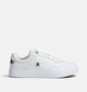 Tommy Hilfiger Essential Elevated Court Baskets habillées en Blanc pour femmes (358653) - pour semelles orthopédiques