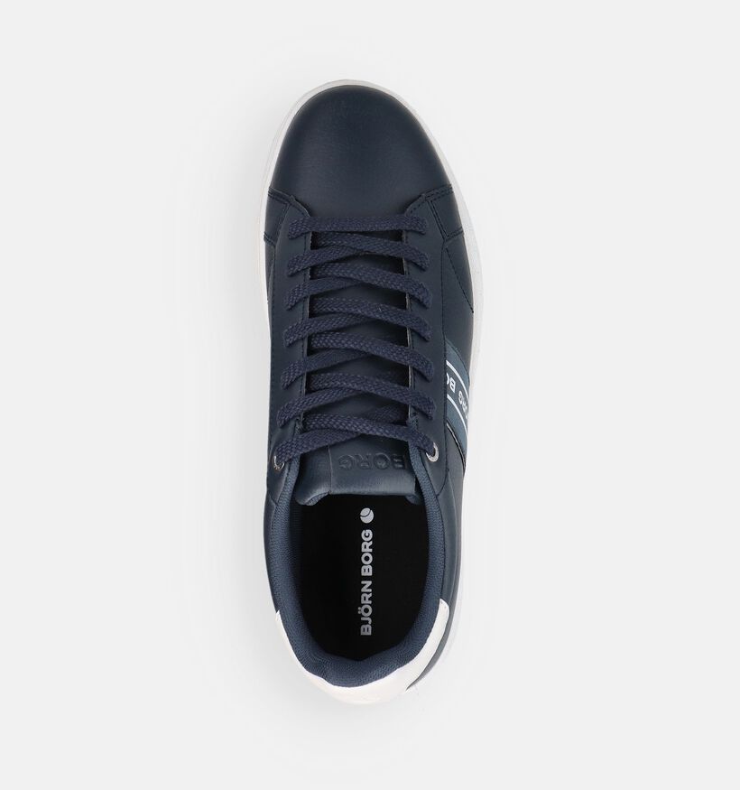 Bj&ouml;rn Borg Donkerblauwe Sneakers voor heren (369024) - geschikt voor steunzolen
