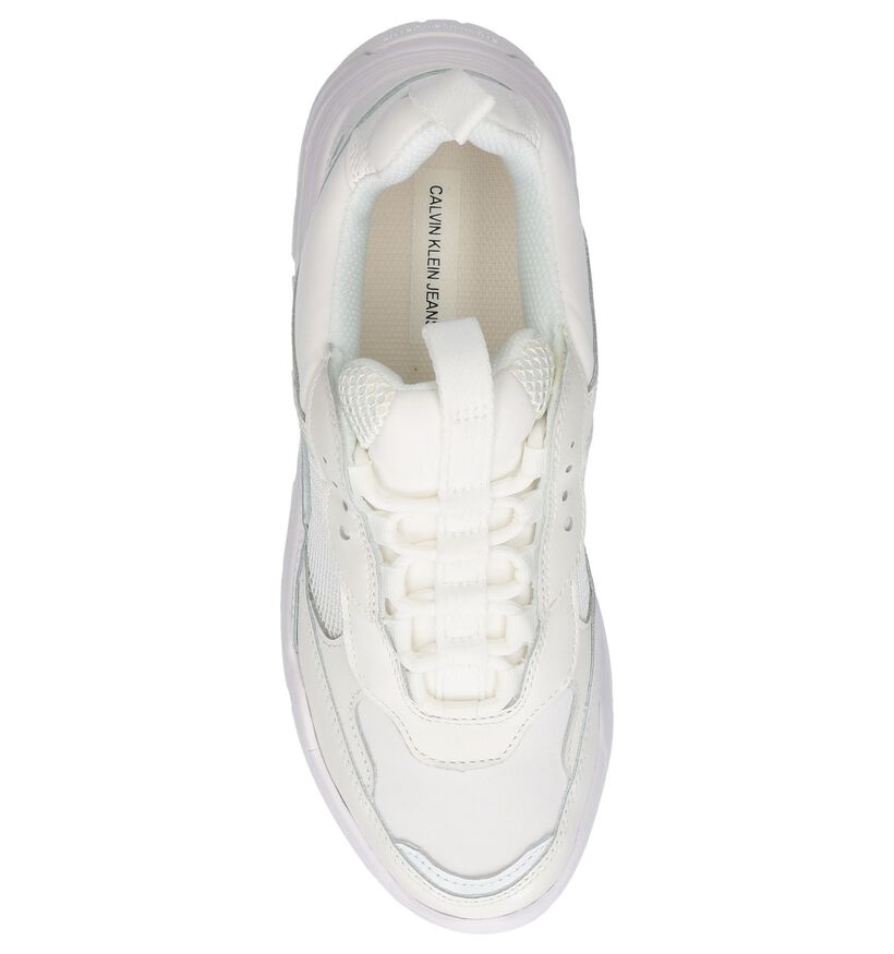 Calvin Klein Maya Witte Sneakers in stof (269190)