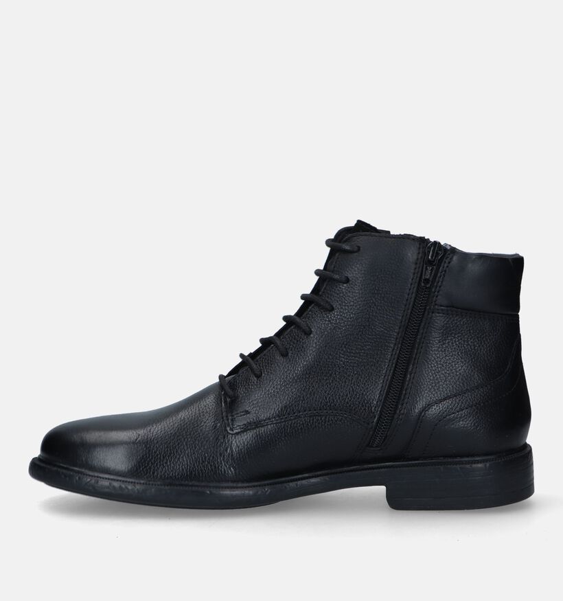 Geox Terence Bruine Geklede Hoge Veterschoenen voor heren (329727)
