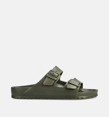 Birkenstock Slippers Black/Khaki