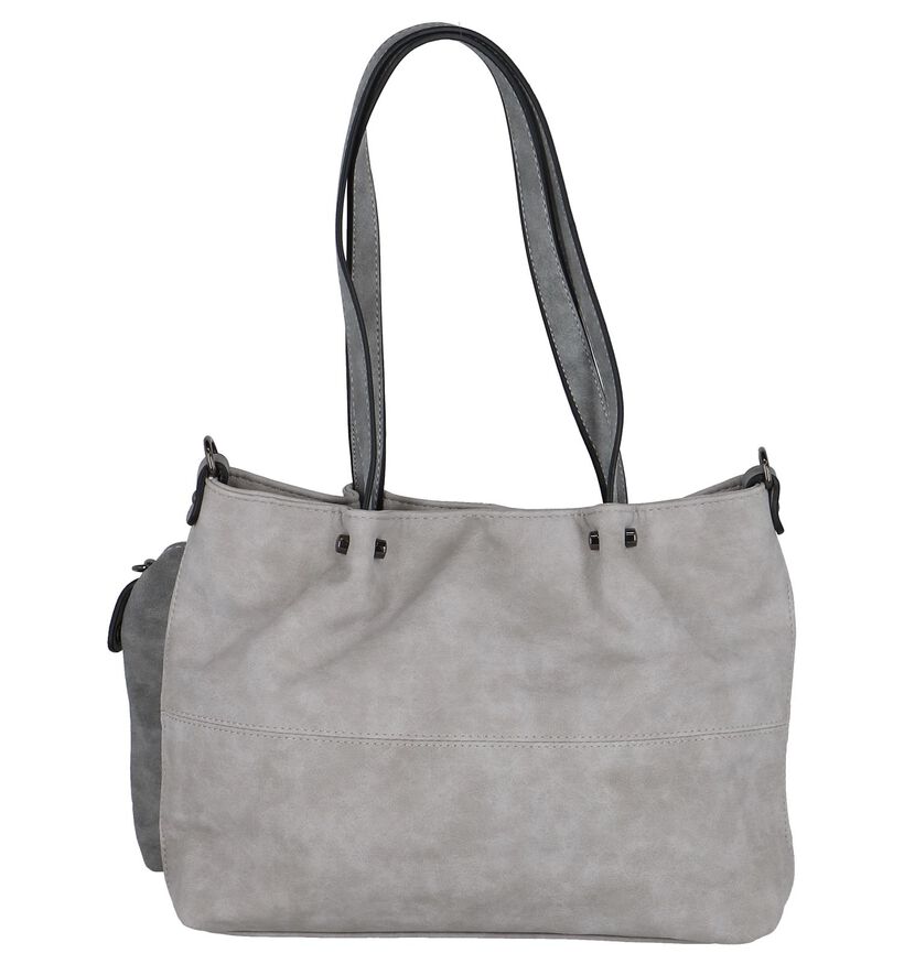 Emily & Noah Sac à bandoulière bag in bag en Gris en simili cuir (282172)