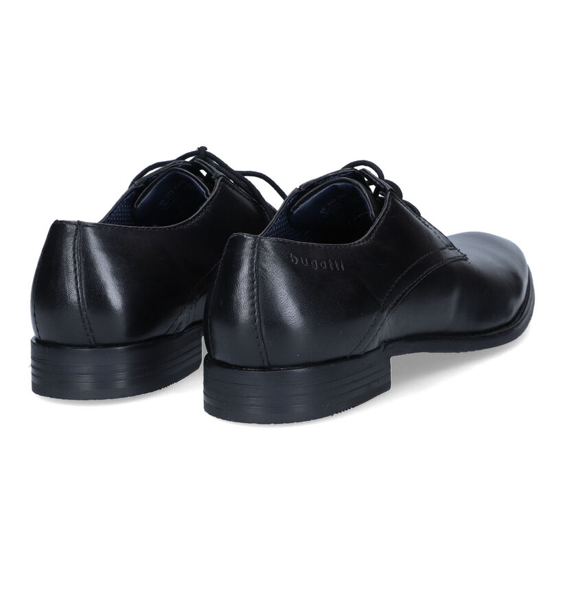 Bugatti Rinaldo Chaussures Habillées en Noir pour hommes (311565)