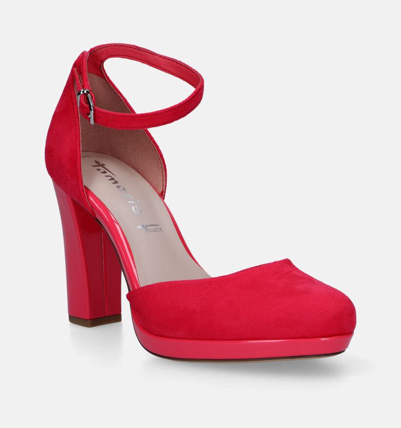 Tamaris Fuchsia Pumps Met Riempje voor dames (335932)