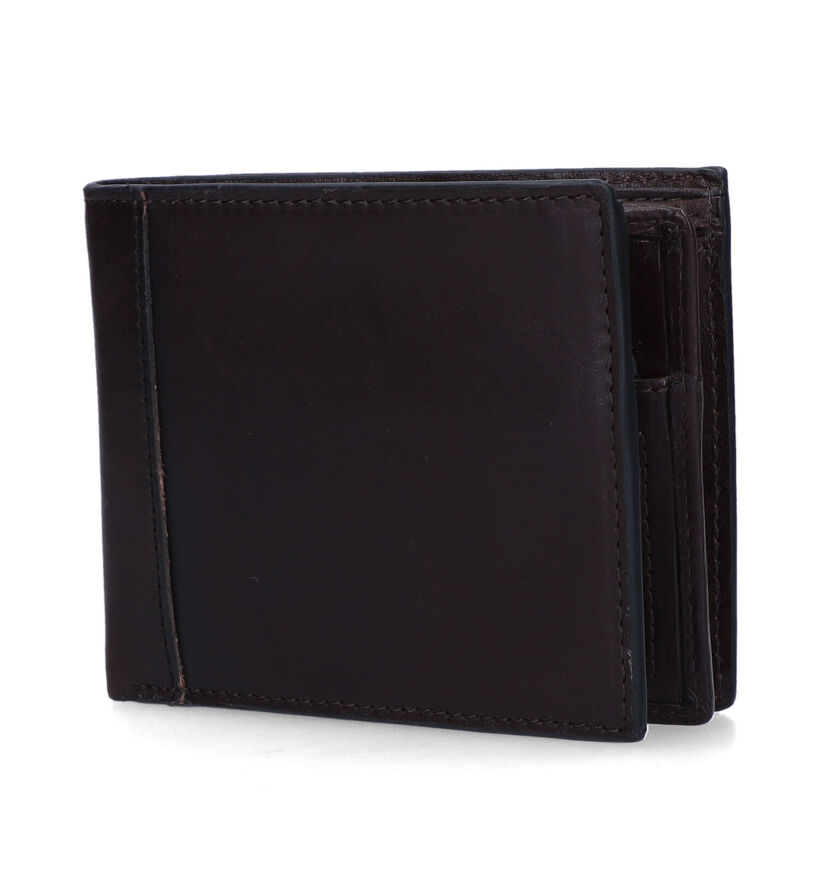Maverick Bruine Portefeuille voor heren (358833)