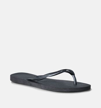 Havaianas Nu-pieds Noir/Blanc/Marron