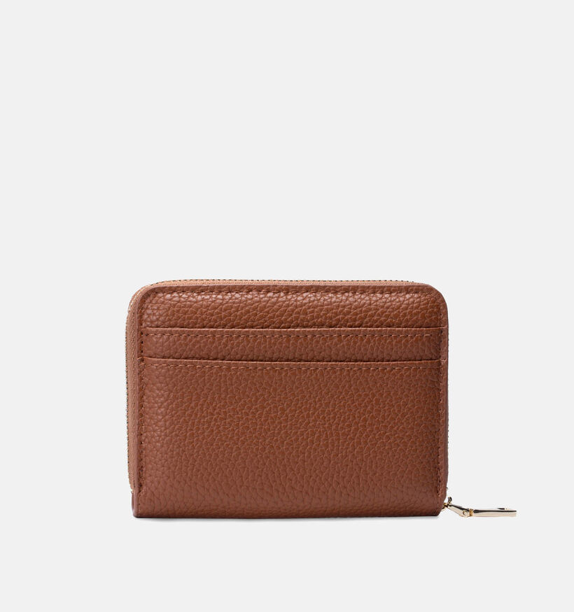 Laurent David Porte-monnaie zippé en Cognac pour femmes (365176)