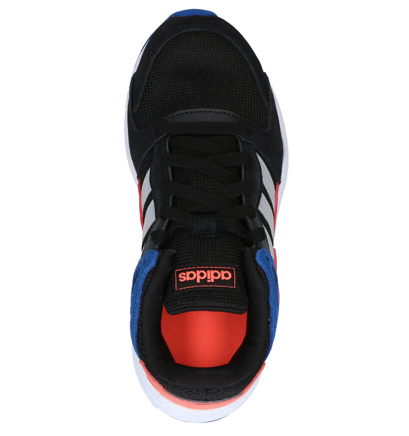 adidas Crazychaos Baskets en Noir en cuir (273481)