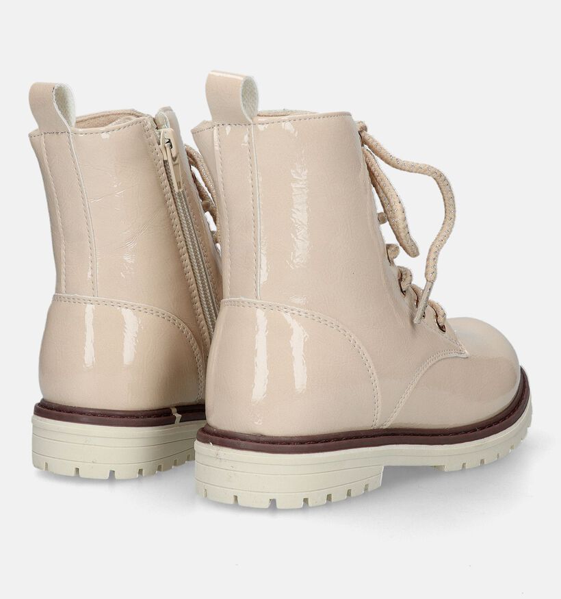 Milo & Mila Beige Bottines voor meisjes (329512)