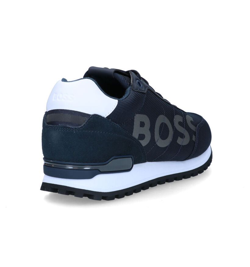 Boss Parkour Runn Baskets en Bleu pour hommes (320724) - pour semelles orthopédiques