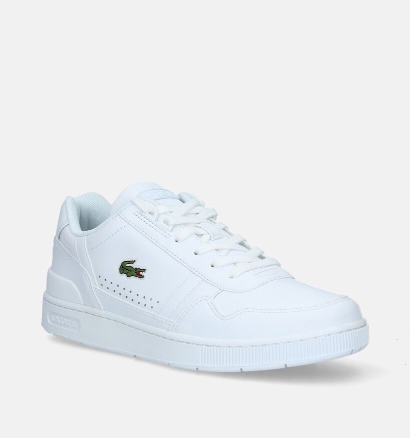 Lacoste T-Clip Baskets en Blanc pour hommes (336478)