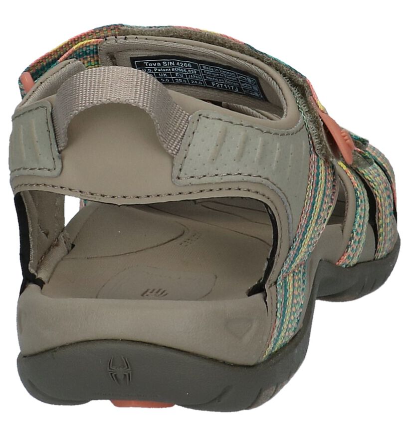 Meerkleurige Sportieve Sandalen Teva Tirra, , pdp
