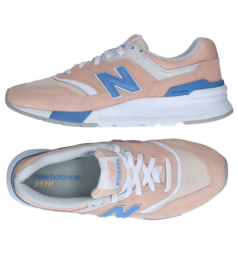 New Balance CW997 Baskets en Vert kaki pour femmes (301899) - pour semelles orthopédiques