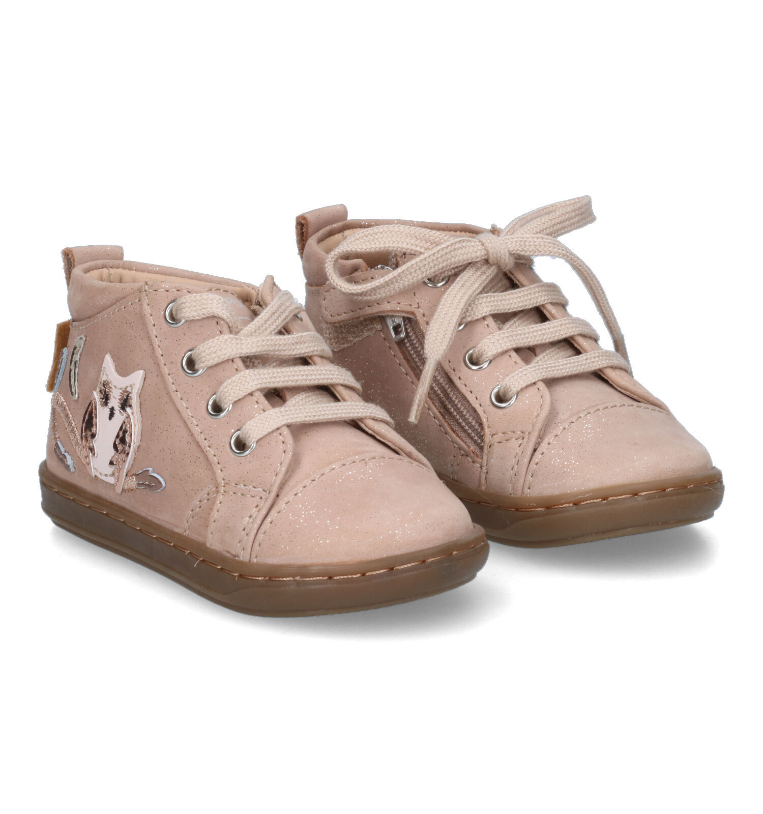 Shoo Pom Bouba Boubou Beige Babyschoentjes Meisjes Babyschoenen