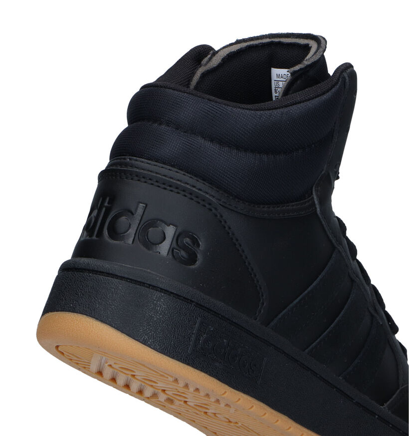 adidas Hoops 3.0 Mid Baskets en Noir pour hommes (326291)