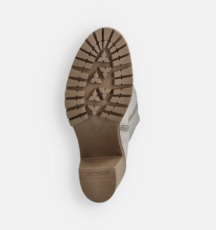 Softwaves Bottes hautes en Écru pour femmes (364913) - pour semelles orthopédiques