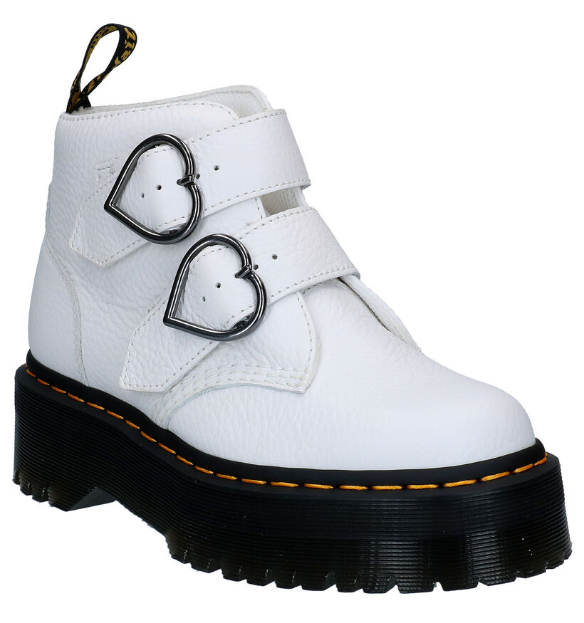 Dr. Martens Devon Heart Zwarte Boots in leer (294126)