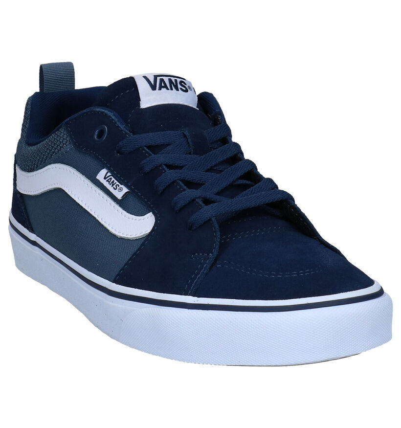 Vans Filmore Baskets de skate en Vert Kaki pour hommes (337037)