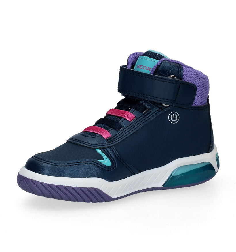 Geox Inek Blauwe Sneakers voor meisjes (312555) - geschikt voor steunzolen