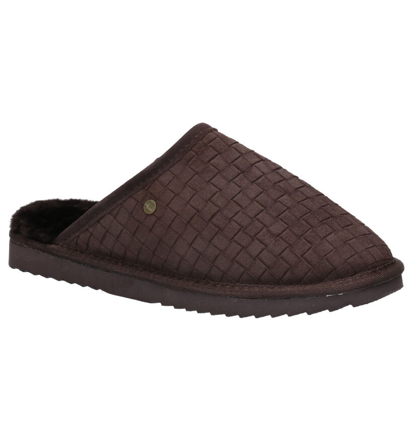 Warmbat Classic Cognac Pantoffels voor heren (346339)