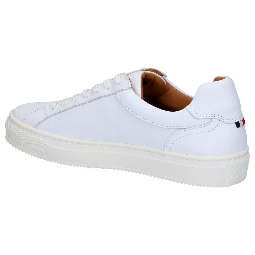 Witte Lage Sneakers Tommy Hilfiger Premium Cupsole in leer (268261)