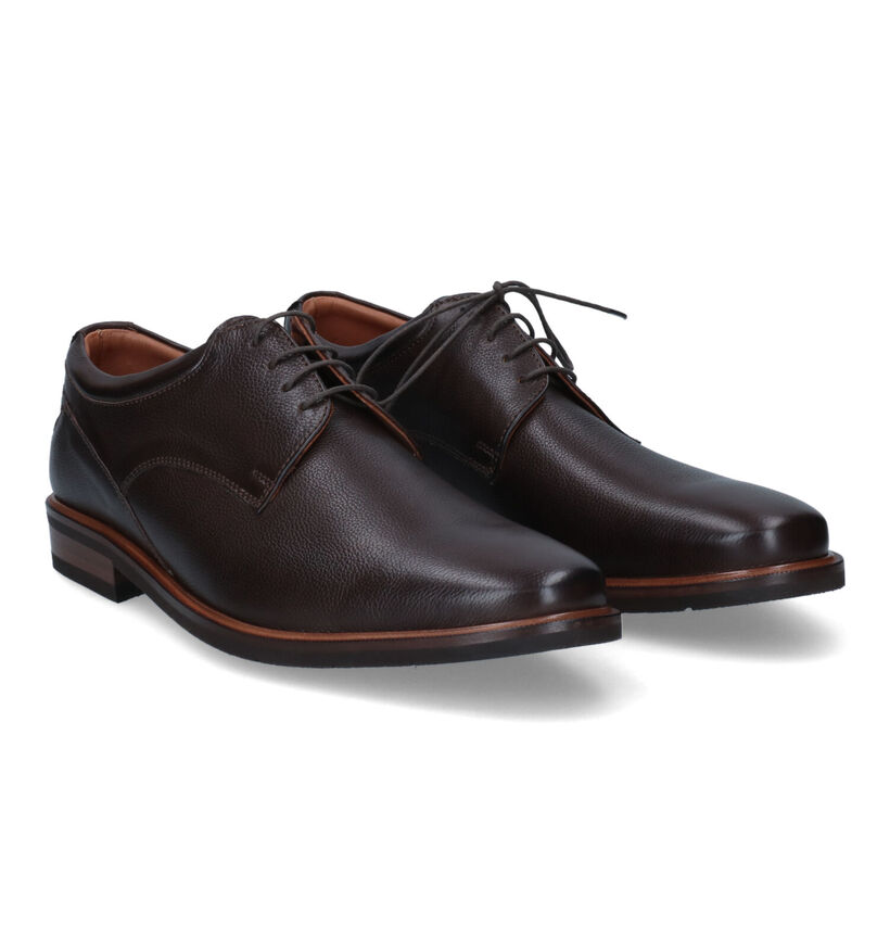 Ambiorix Aldo Zwarte Geklede Schoenen voor heren (332764) - geschikt voor steunzolen