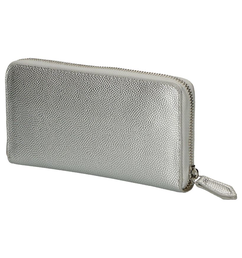 Valentino Handbags Porte- monnaie zippé en Argent en simili cuir (248383)