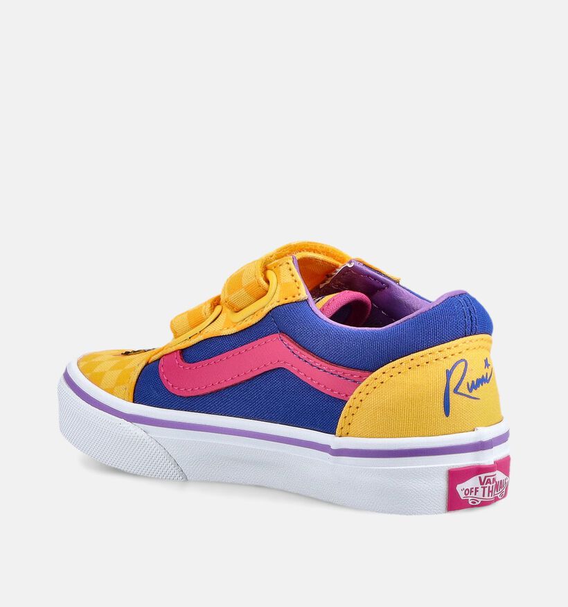 Vans Old Skool x KPop Demon Hunters Blauwe/Multi Sneakers voor meisjes, jongens (381687)